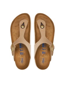 Birkenstock Japonki Gizeh 1019014 Beżowy