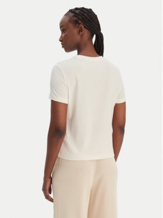 Guess T-Shirt V6GI06 K2967 Écru Regular Fit