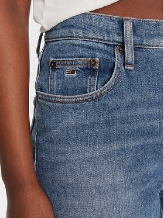 Tommy Jeans Jeansy Layla DW0DW20644 Niebieski Straight Fit