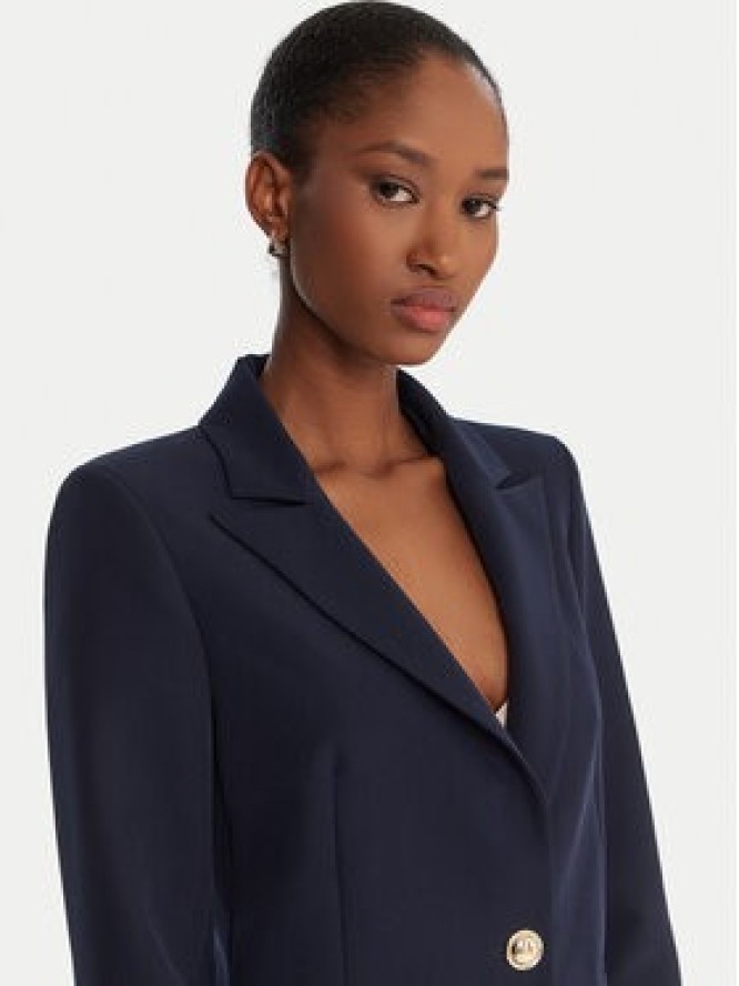 Rinascimento Marynarka CFC0126224003 Granatowy Regular Fit