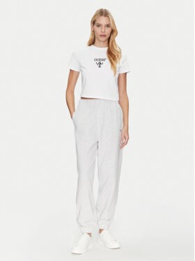 Guess T-Shirt V4YI20 KCDH1 Biały Boxy Fit