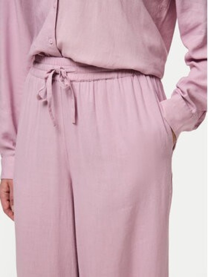 Pieces Spodnie materiałowe Pia 17149314 Różowy Wide Leg