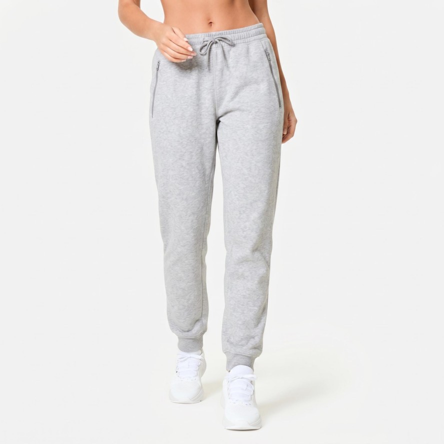 Spodnie dresowe fitness damskie Domyos slim