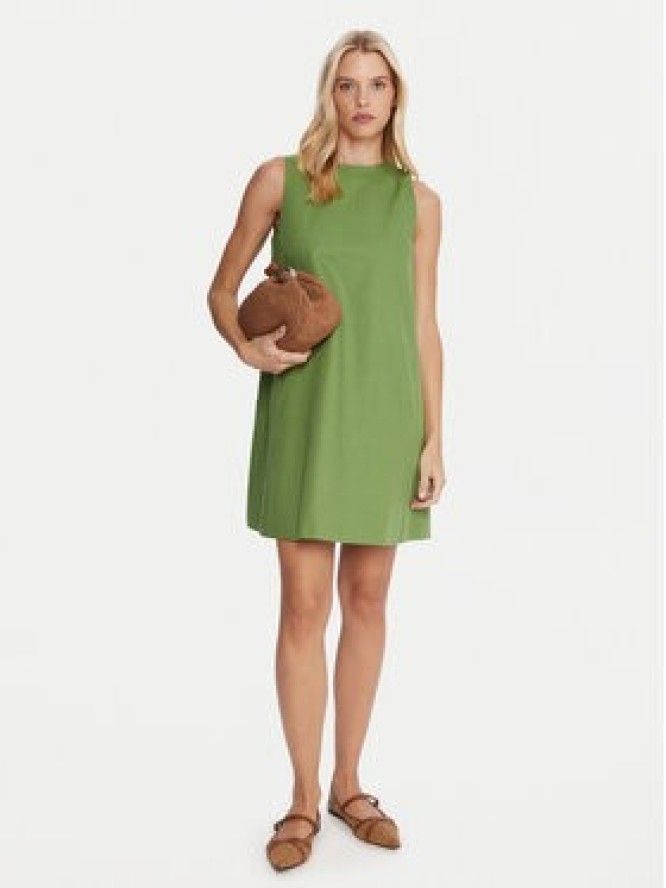 Weekend Max Mara Sukienka codzienna Racer 2515221102 Zielony Regular Fit