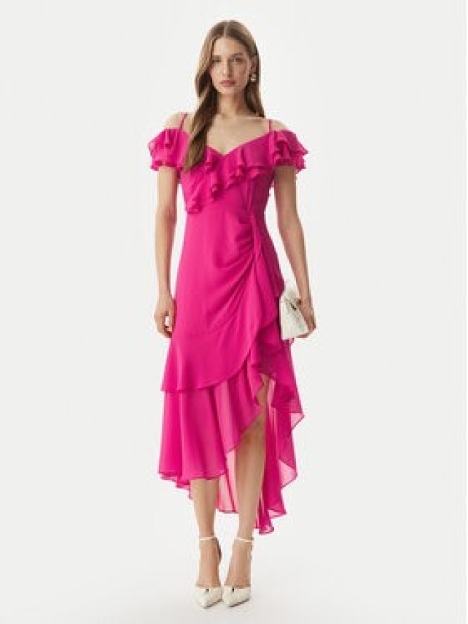 Morgan Sukienka koktajlowa 251-RJOLIE Różowy Regular Fit