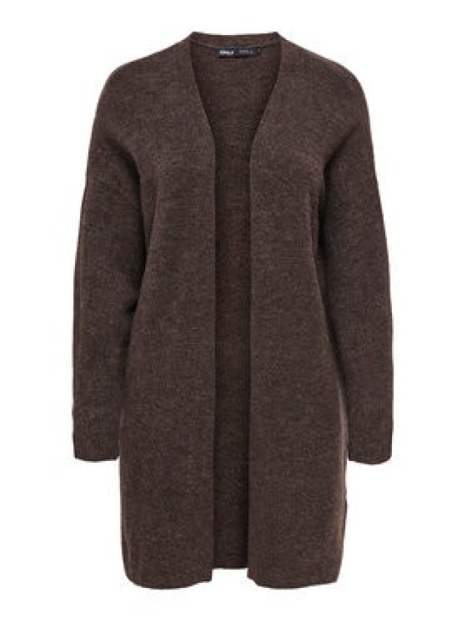 ONLY Kardigan Talio 15358604 Brązowy Regular Fit