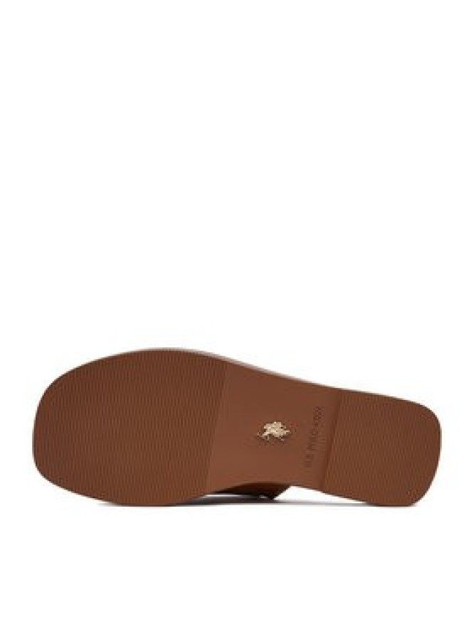 U.S. Polo Assn. Klapki EO-MARINA003W/6Y1 Brązowy