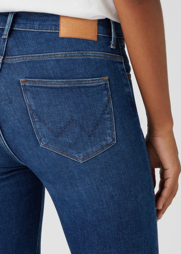 DAMSKIE SPODNIE JEANSOWE WRANGLER SLIM AUTHENTIC LOVE 112145952