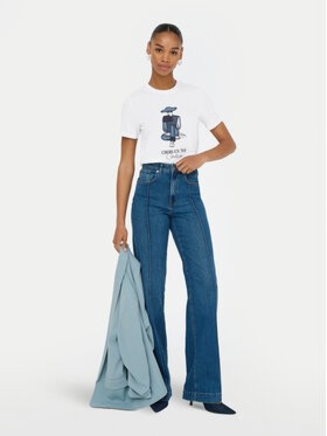 ONLY T-Shirt Emma 15329752 Biały Regular Fit