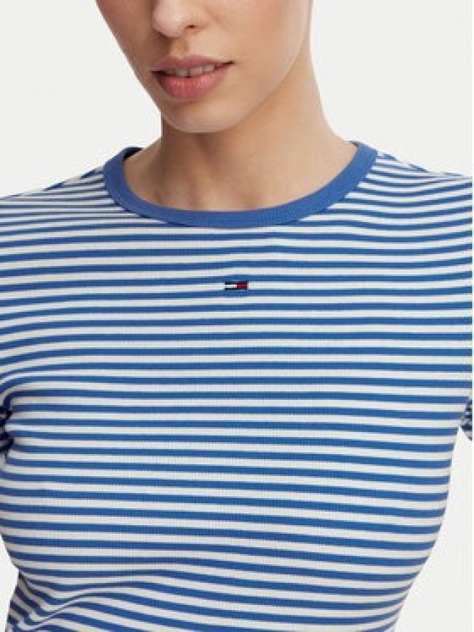 Tommy Jeans Komplet t-shirtów DW0DW21430 Kolorowy Slim Fit