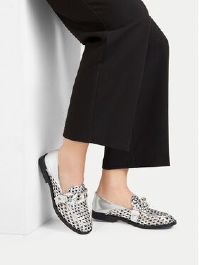 Badura Mokasyny CALLA-V179217-325 Srebrny