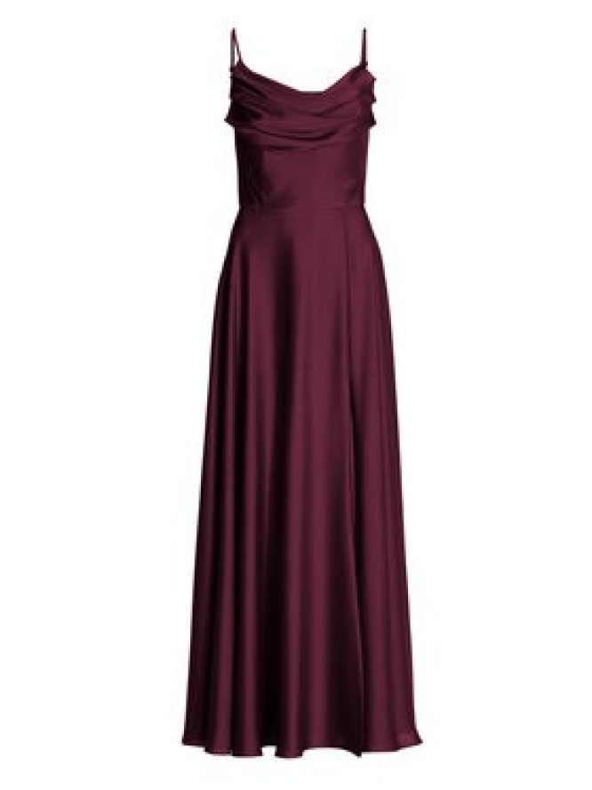 Swing Sukienka wieczorowa 5AI13600 Bordowy Regular Fit