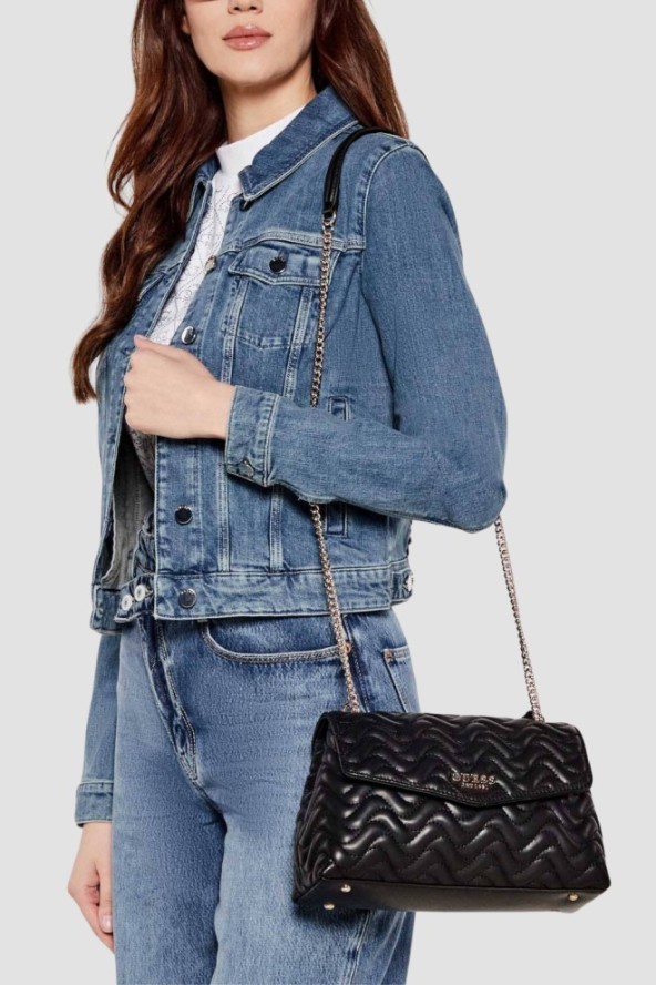 GUESS Czarna damska torebka Melisandra