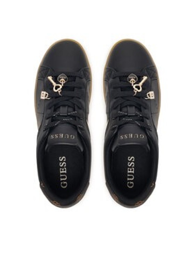 Guess Sneakersy FLFJA2 ELE12 Czarny