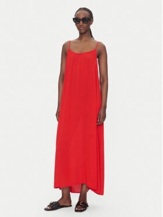 ONLY Sukienka letnia Niki 15344611 Czerwony Regular Fit