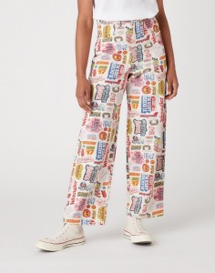 SPODNIE DAMSKIE WRANGLER WIDE BARREL COWGIRL HEAVEN W23DE429A 112127906