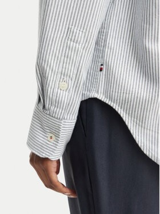 Tommy Hilfiger Koszula WW0WW46111 Szary Relaxed Fit