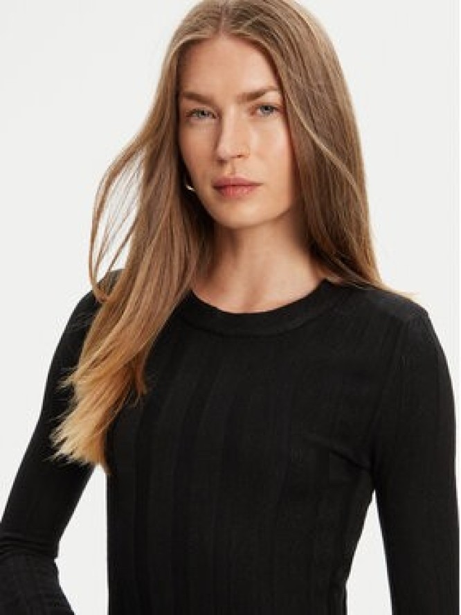 Guess Sweter W5YR13 Z3OT0 Czarny Regular Fit
