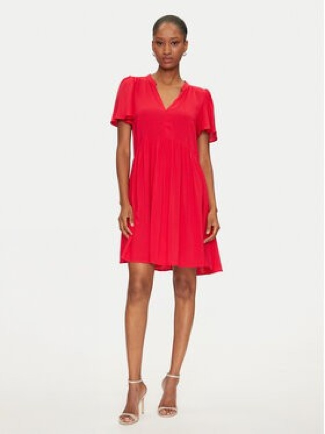 JDY Sukienka letnia Star 15257228 Czerwony Regular Fit