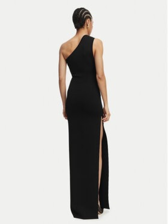Elisabetta Franchi Sukienka wieczorowa AM-43B-62E2-V600 Czarny Slim Fit