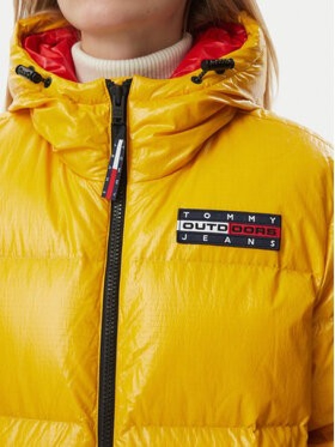 Tommy Jeans Kurtka puchowa Alaska DW0DW23802 Żółty Oversize