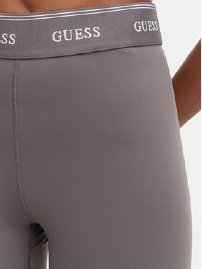 Guess Legginsy V5BB06 K1942 Szary Slim Fit