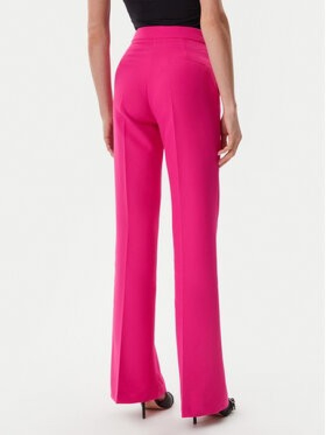 Maryley Spodnie materiałowe 25EB587/43AL Różowy Regular Fit