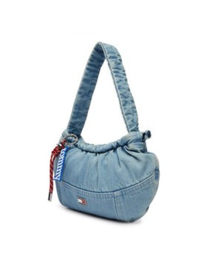Tommy Jeans Torebka Tjw Icon Charms Denim Shlder Bag AW0AW18883 Niebieski
