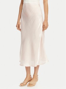 Maryley Spódnica midi 26EB704/37RO Różowy jasny Regular Fit