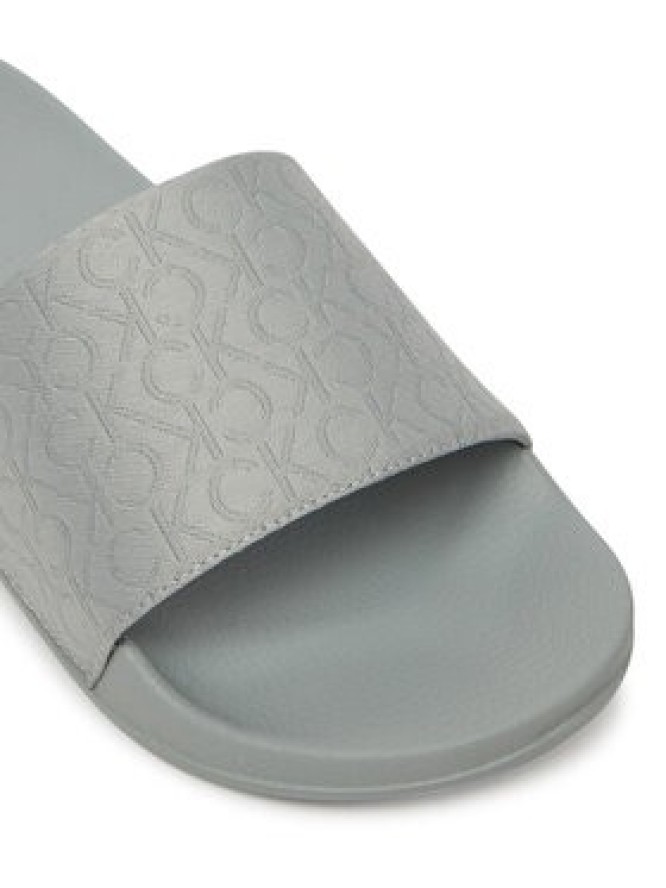 Calvin Klein Klapki Pool Slide - Jacq HW0HW02420 Szary