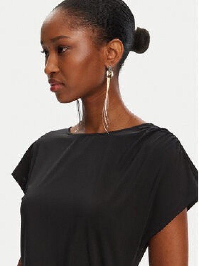 Patrizia Pepe Sukienka codzienna 2A2871/J294-K103 Czarny Regular Fit