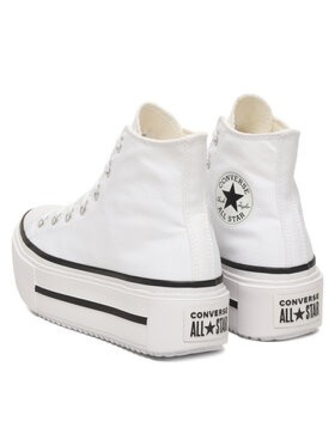 Converse Trampki Chuck Taylor All Star Lift Double Stack A12976C Biały