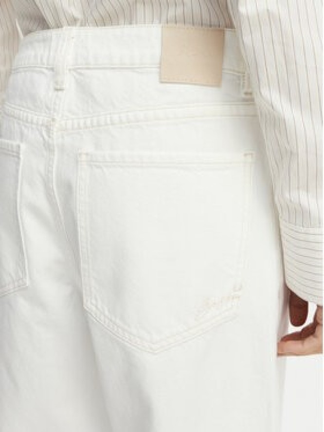 BOSS Jeansy C Slouchy MR 2.0 50558723 Biały Relaxed Fit