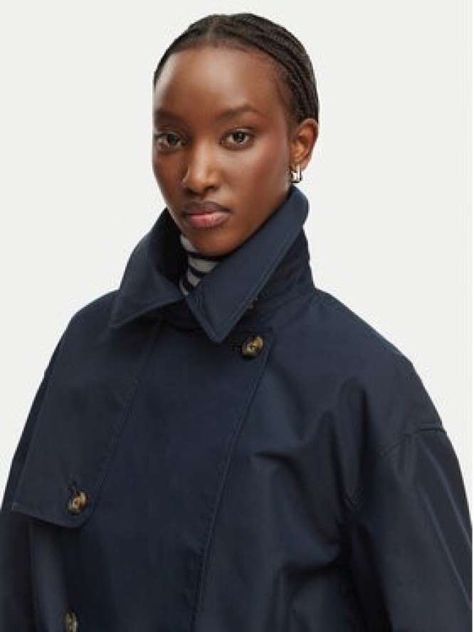 Tommy Jeans Trencz DW0DW22322 Granatowy Relaxed Fit