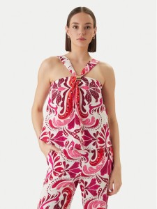 Morgan Bluzka 261-OMARIA Różowy Regular Fit