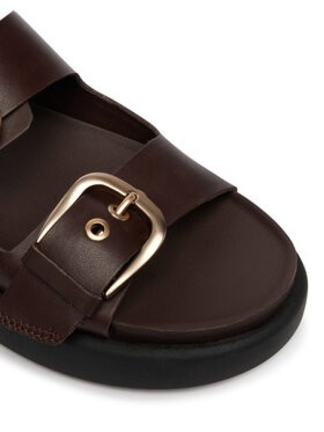 Clarks Sandały Aristella Bay 26185806 Brązowy