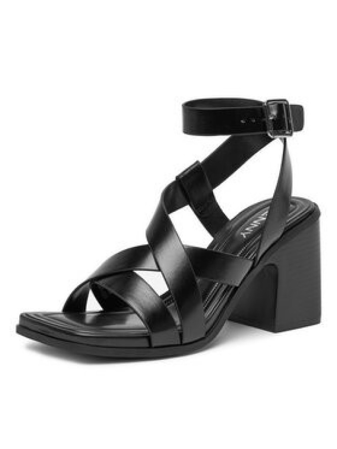 JENNY Sandały JY012768-1 Czarny