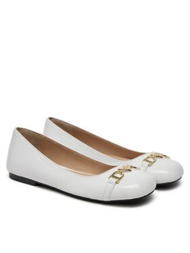 LOVE MOSCHINO Baleriny JA11011G1MII0100 Biały