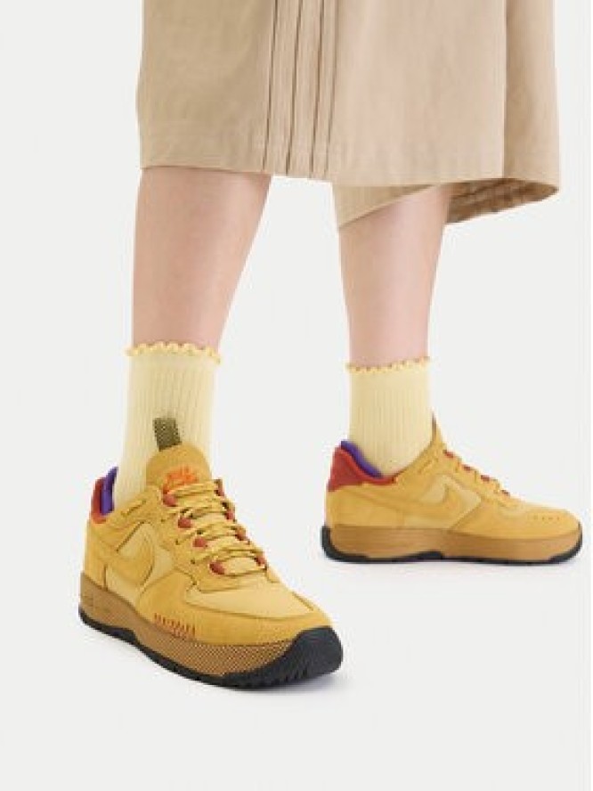 Nike Sneakersy Air Force 1 Wild FB2348 700 Żółty