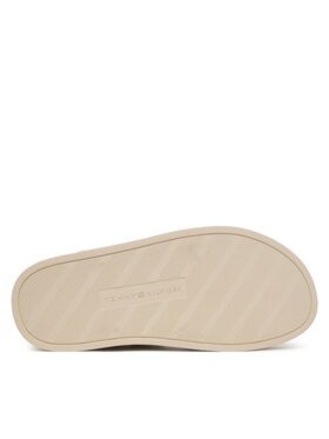 Tommy Hilfiger Sandały Leather Sporty Platform Sandal FW0FW09119 Beżowy