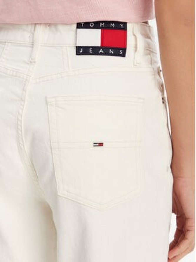 Tommy Jeans Jeansy DW0DW20042 Beżowy Mom Fit