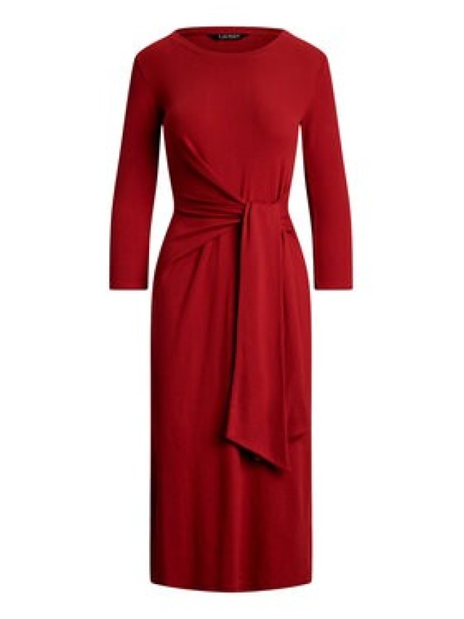 LAUREN RALPH LAUREN Sukienka codzienna 200973598002 Czerwony Slim Fit