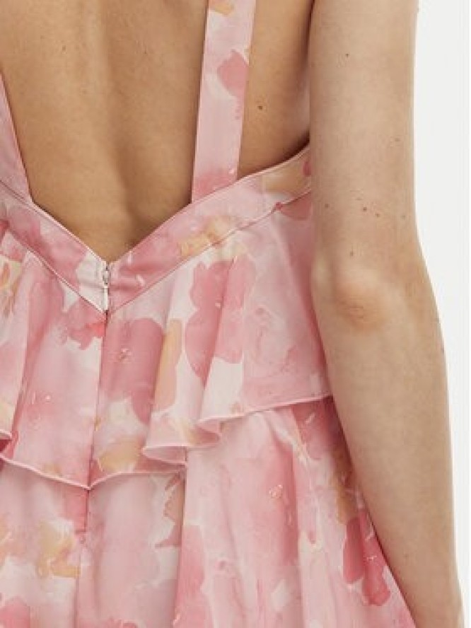 Vero Moda Sukienka wieczorowa Felicia 10295237 Różowy Slim Fit