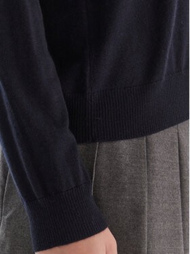 Weekend Max Mara Sweter Fiocchi 2525366042 Granatowy Regular Fit