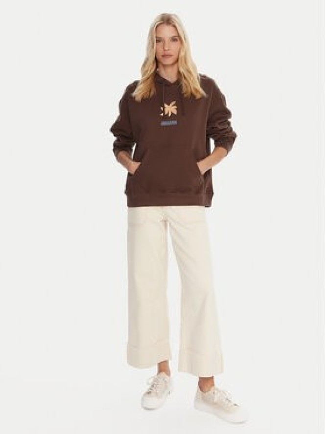 Quiksilver Bluza EQWFT03189 Brązowy Regular Fit