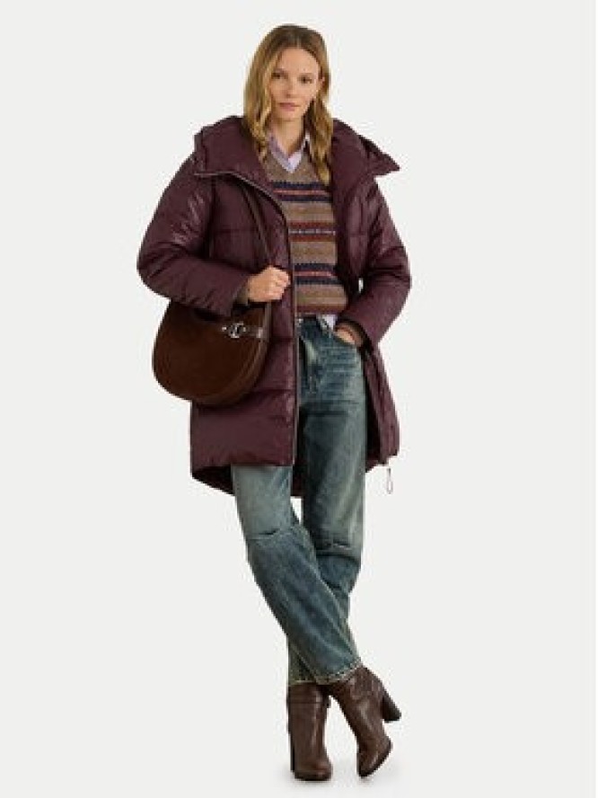 LAUREN RALPH LAUREN Kurtka zimowa 297P04101002 Bordowy Regular Fit