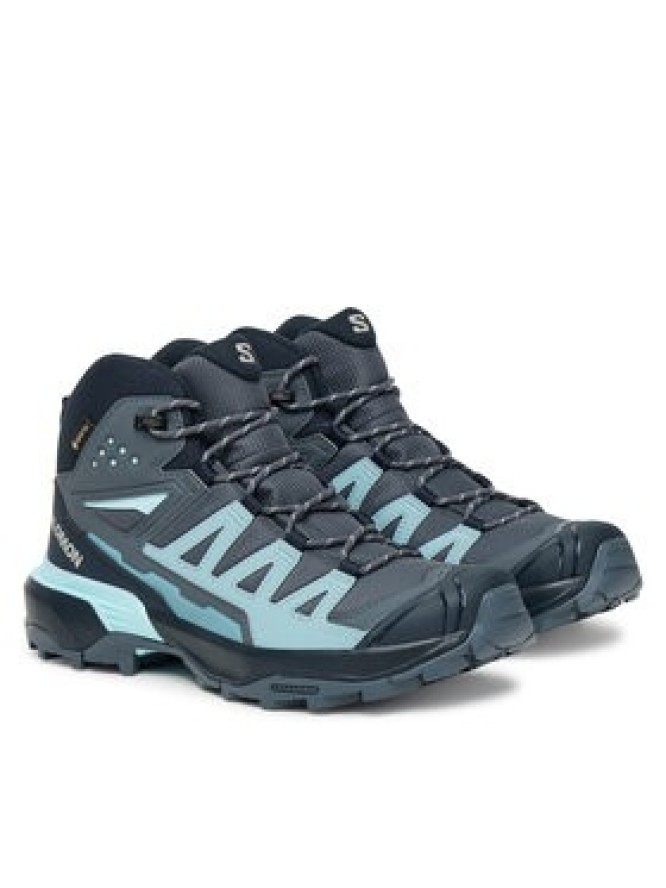 Salomon Trekkingi X Ultra 360 Mid Gore-Tex L47745100 Zielony