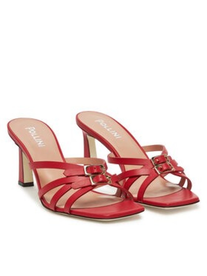 Pollini Klapki SA28217C0MTC0501 Czerwony