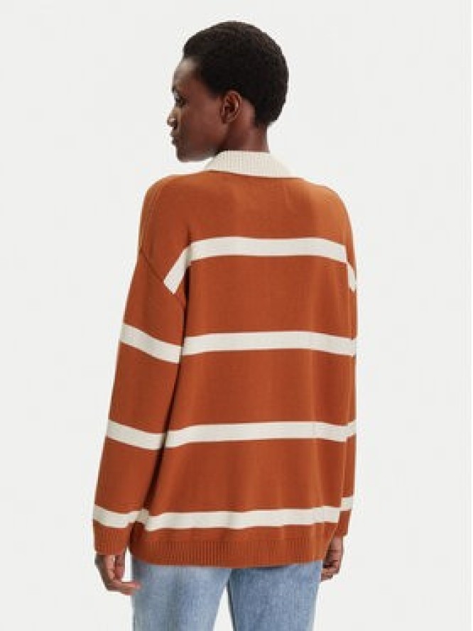 Gant Sweter 4805341 Brązowy Relaxed Fit