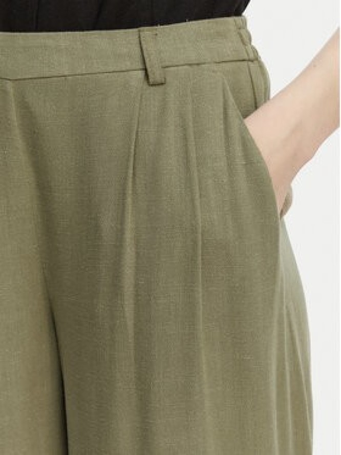 ONLY Spodnie materiałowe Lemmia 15370398 Zielony Regular Fit